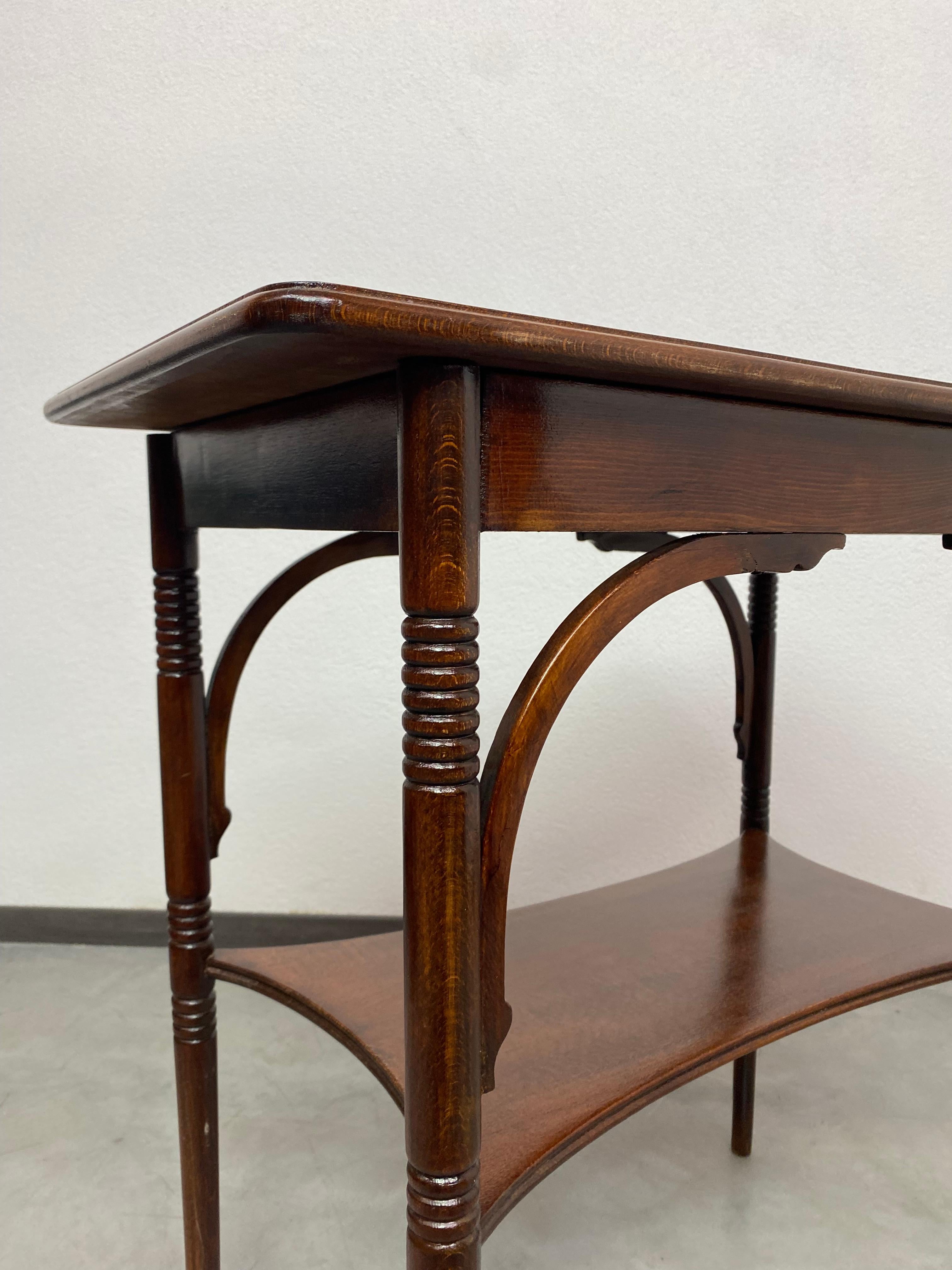 Early 20th Century Secession side table by J&J Kohn For Sale