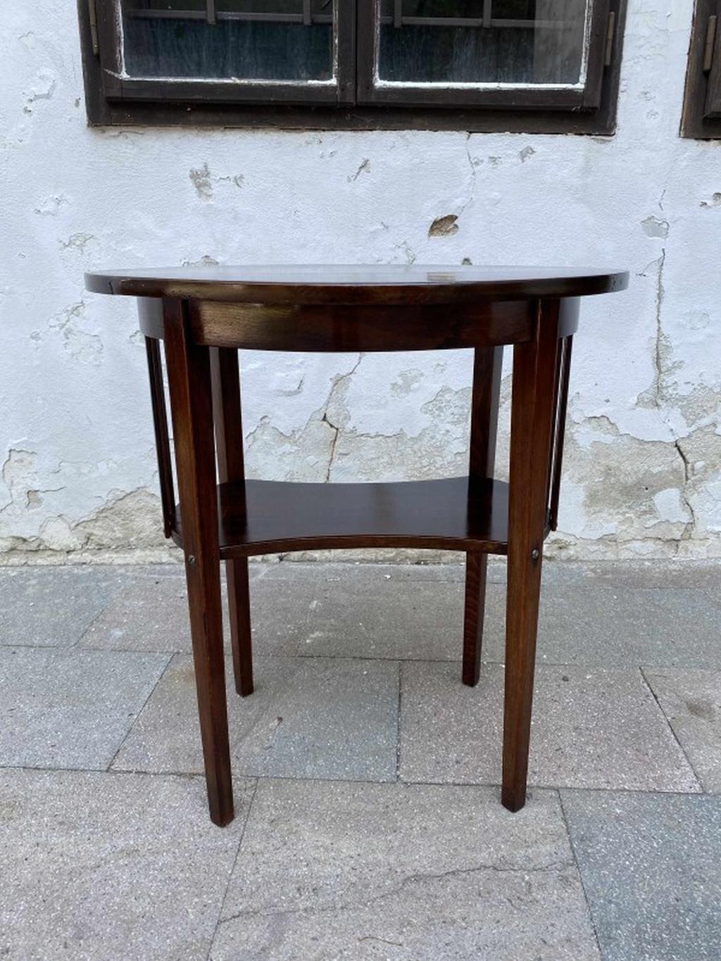 Secession side table model T268 by Marcel Kammerer. Professionally stained and repolished.