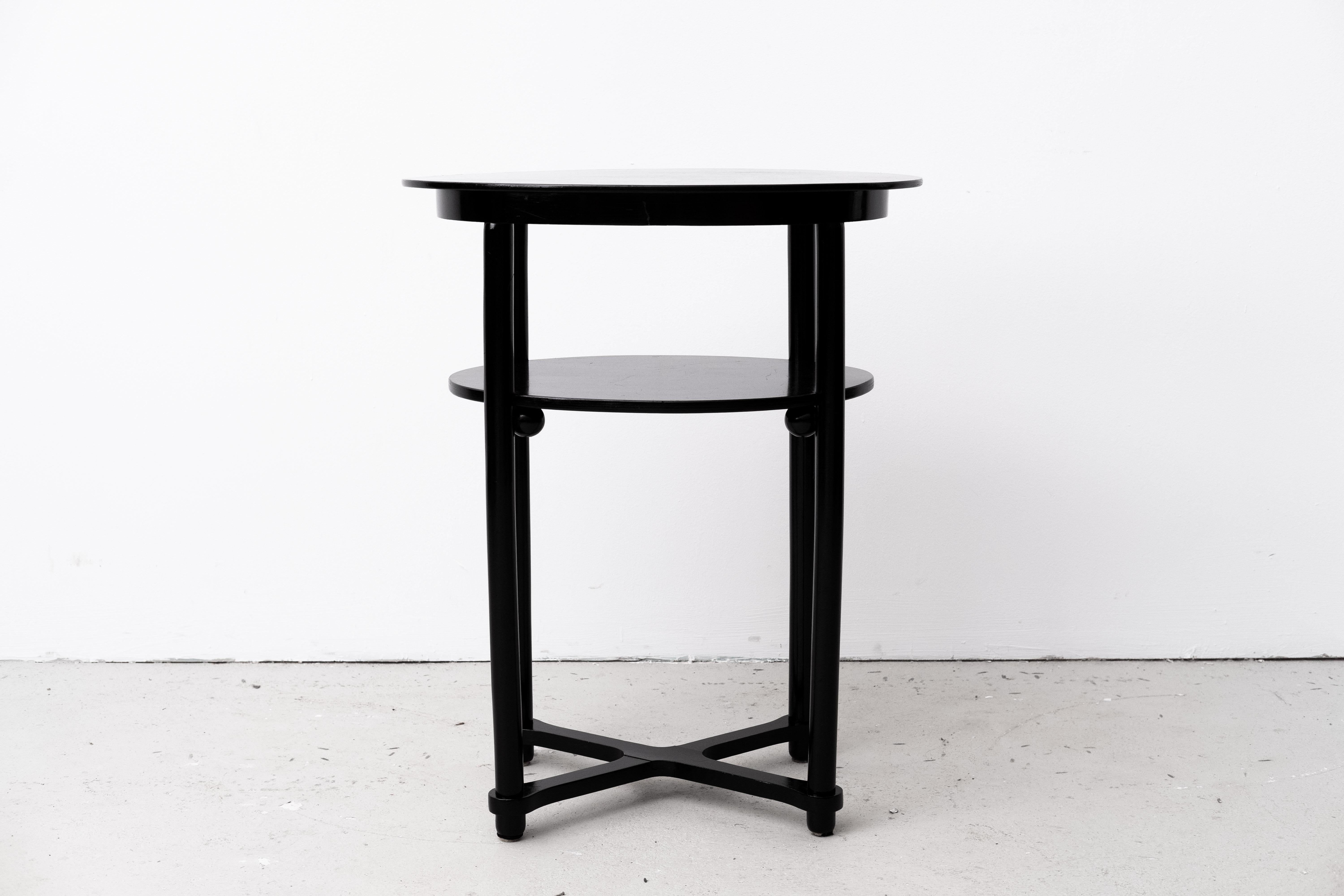 Early 20th Century Secession Sidetable, attr. to J. Hoffmann, ex. by Fischel & Söhne (CZK, 1915) For Sale