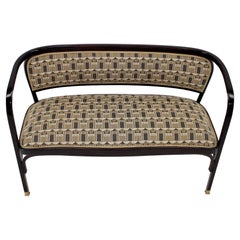 Secession Sofa by Gustav Siegel for J.J.Kohn, Restored, Austria