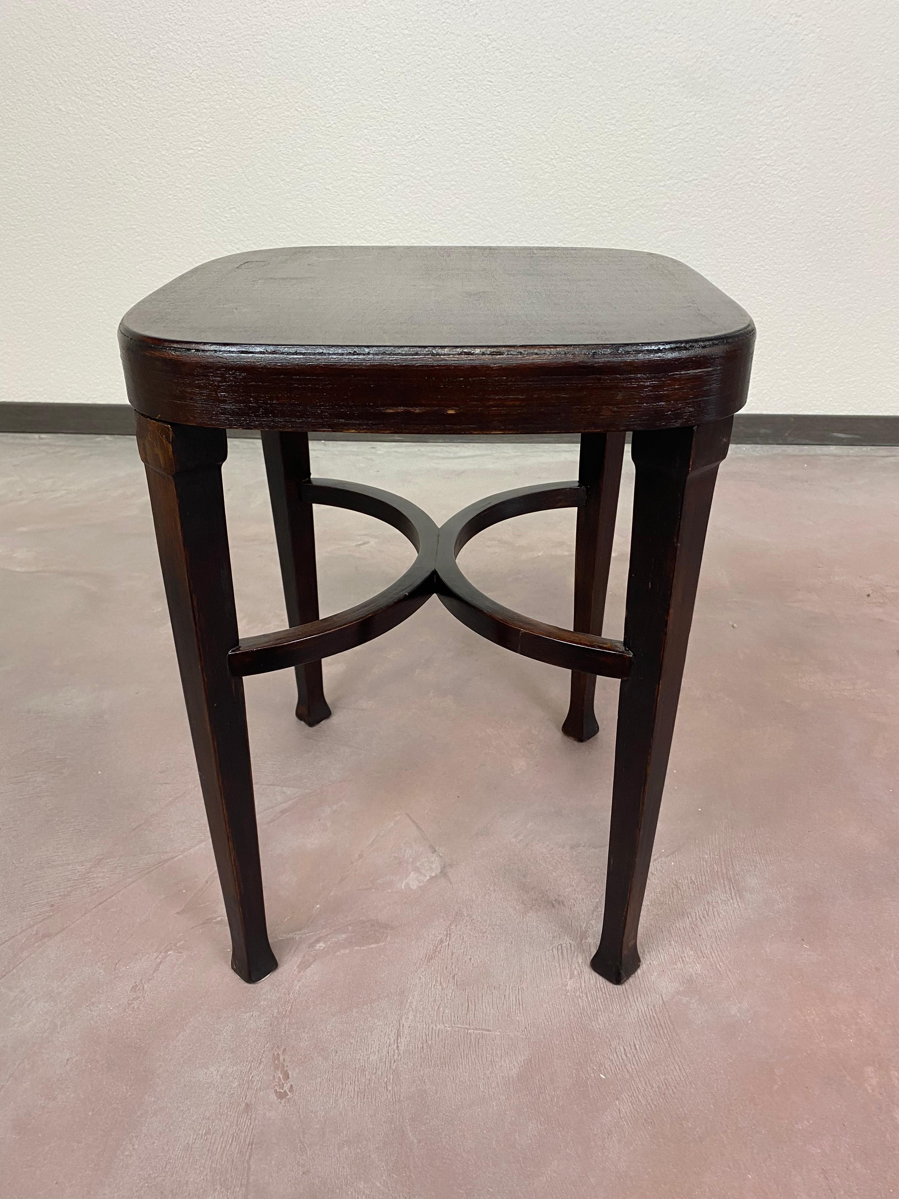 Secession stool no.309 by Thonet.
