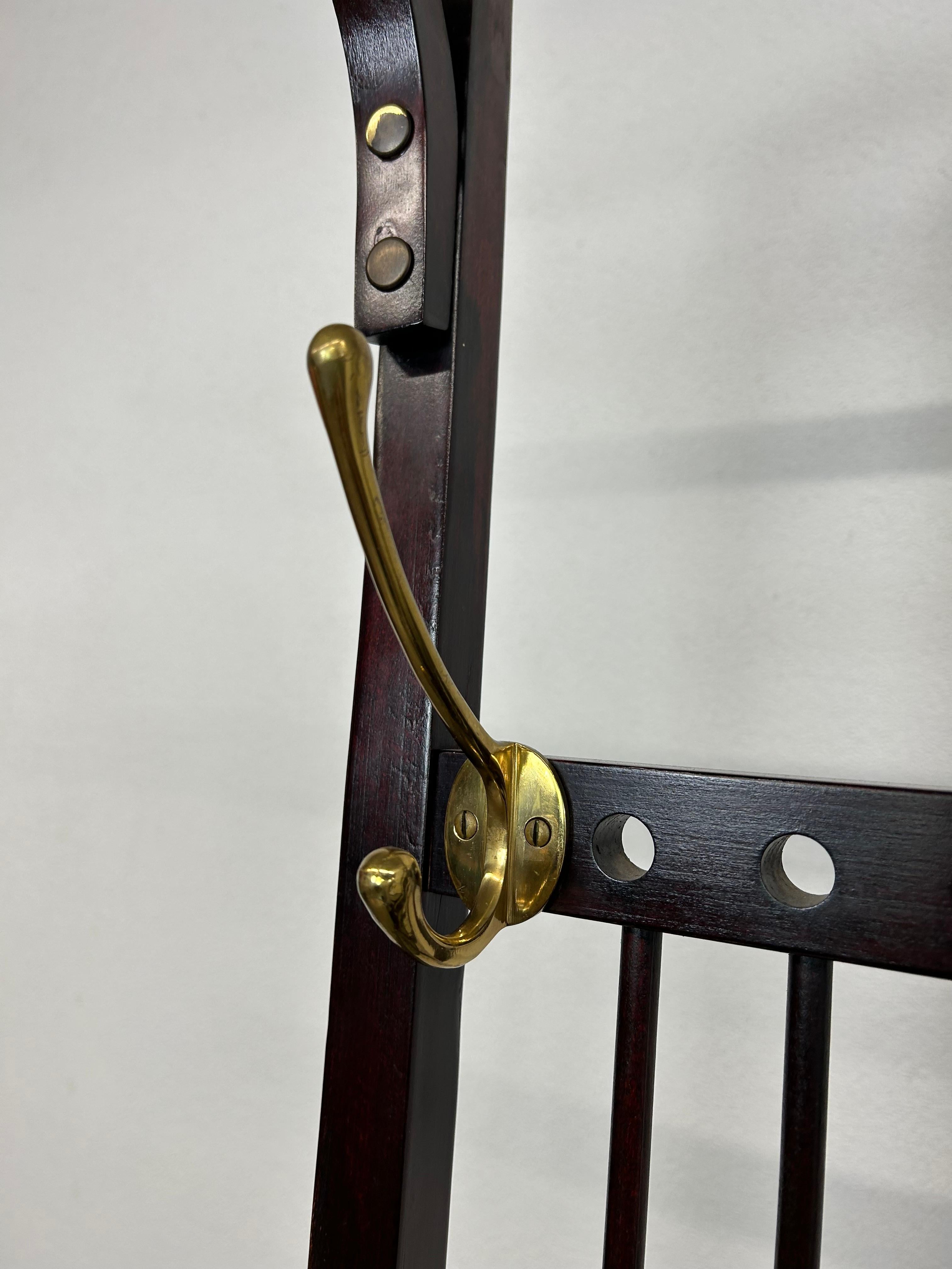 Appendiabiti da parete Secession n. 511 di Marcel Kammerer per Thonet in vendita 6