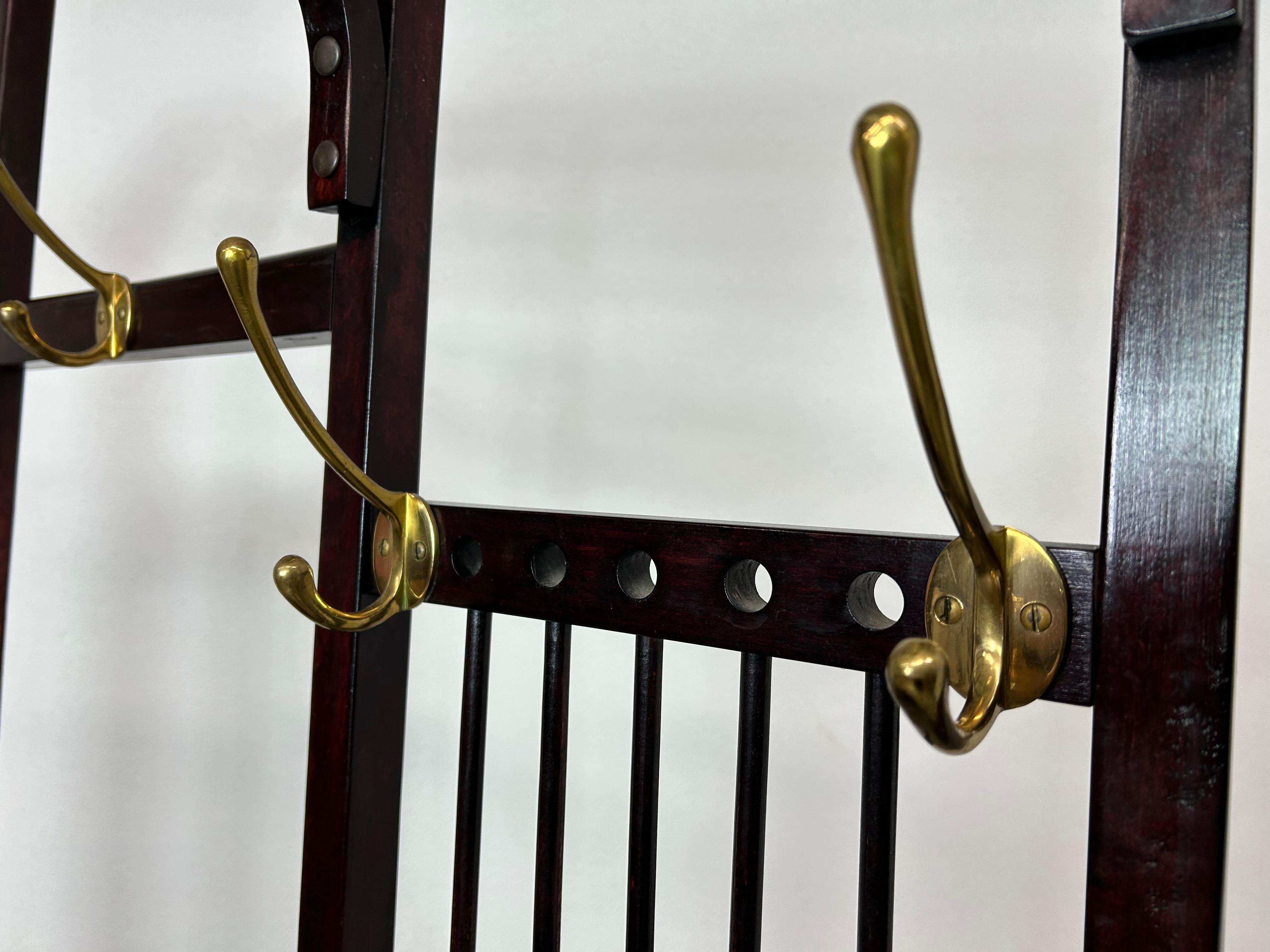 Appendiabiti da parete Secession n. 511 di Marcel Kammerer per Thonet In condizioni buone in vendita a Banská Štiavnica, SK