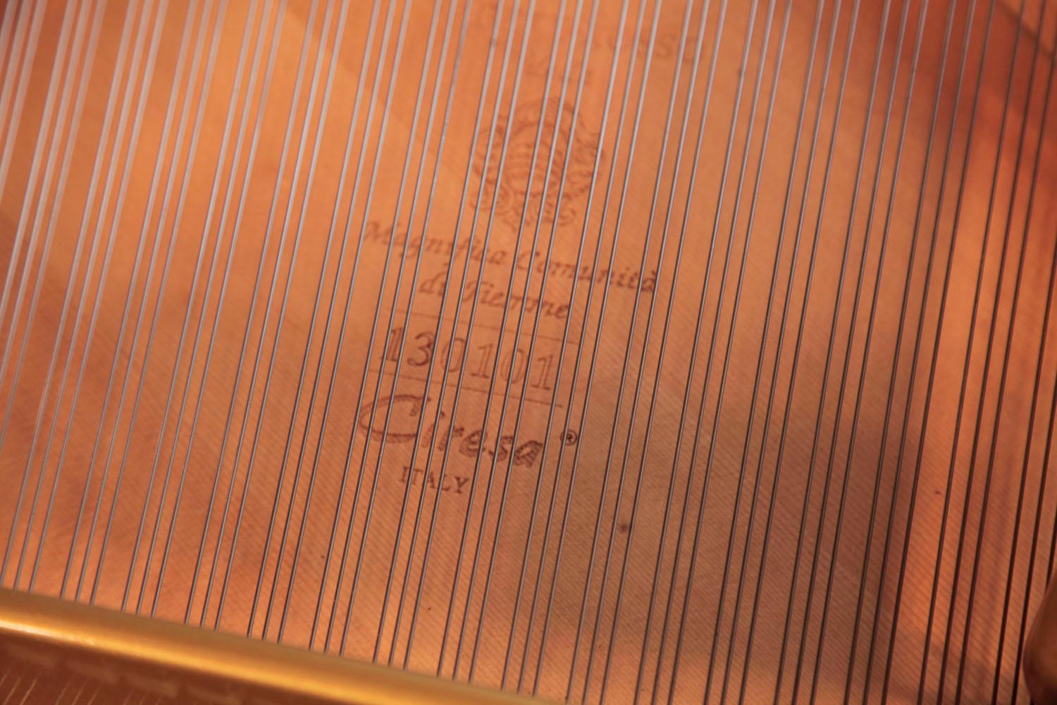 Piano à queue Bechstein Model VI de style sécessionniste avec caisse en acajou marqueté en vente 7