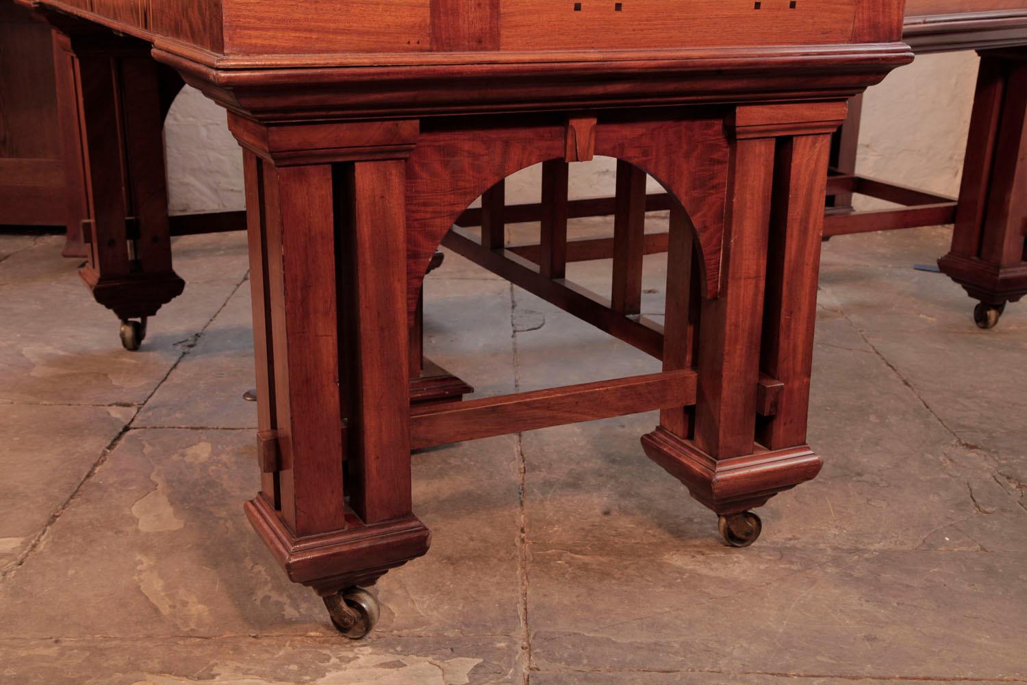 Piano à queue Bechstein Model VI de style sécessionniste avec caisse en acajou marqueté Bon état - En vente à Leeds, GB