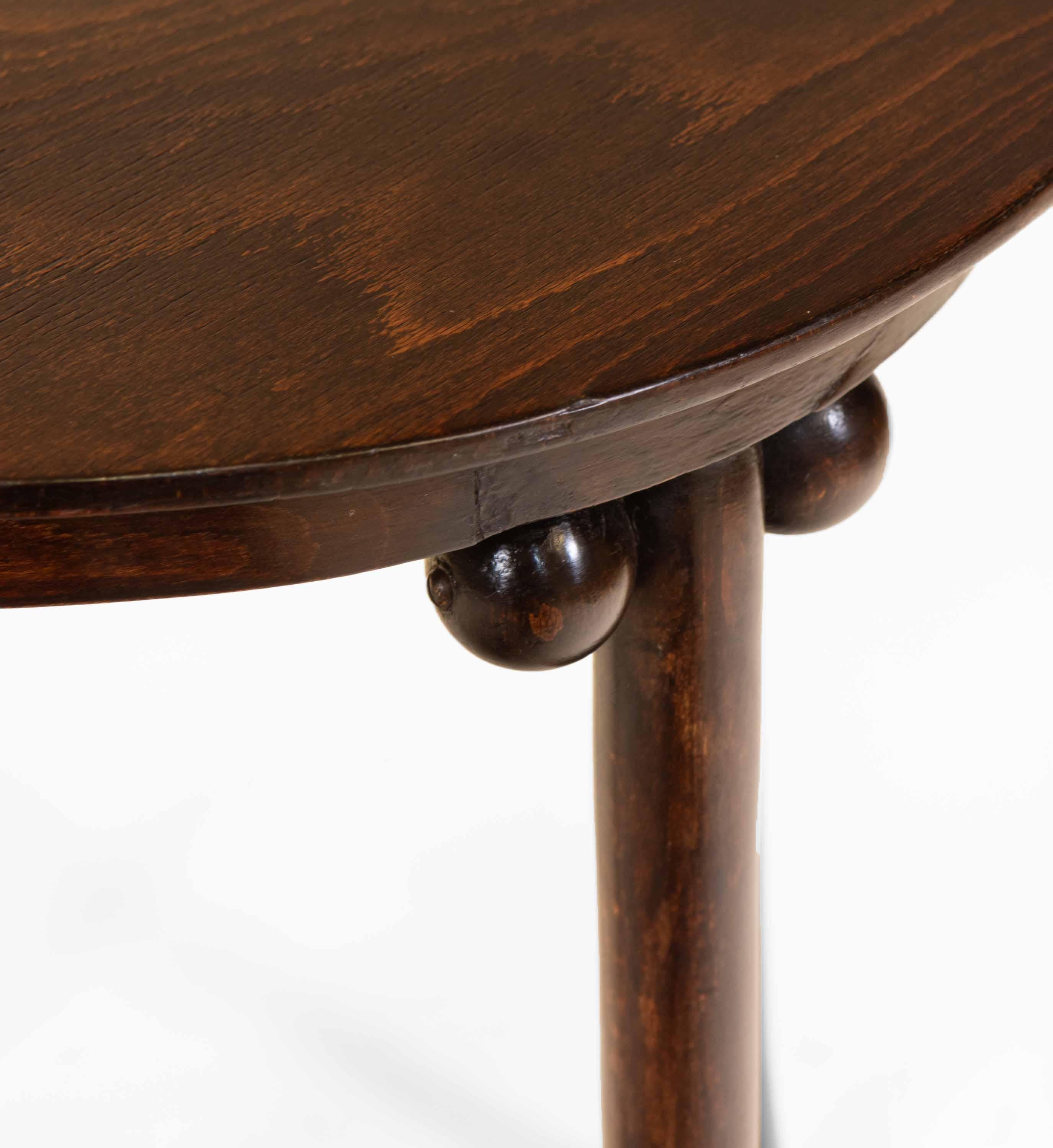  Secessionist Bentwood Side Table Circa 1900 1