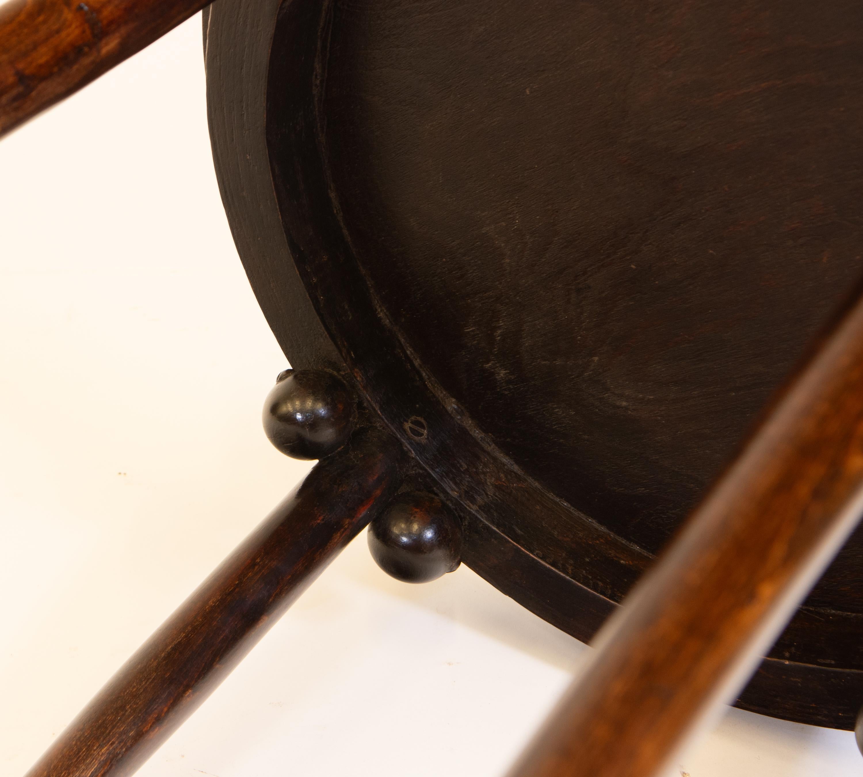  Secessionist Bentwood Side Table Circa 1900 3