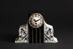 Secessionist Clock by Karl Klaus for Serapis Wahliss