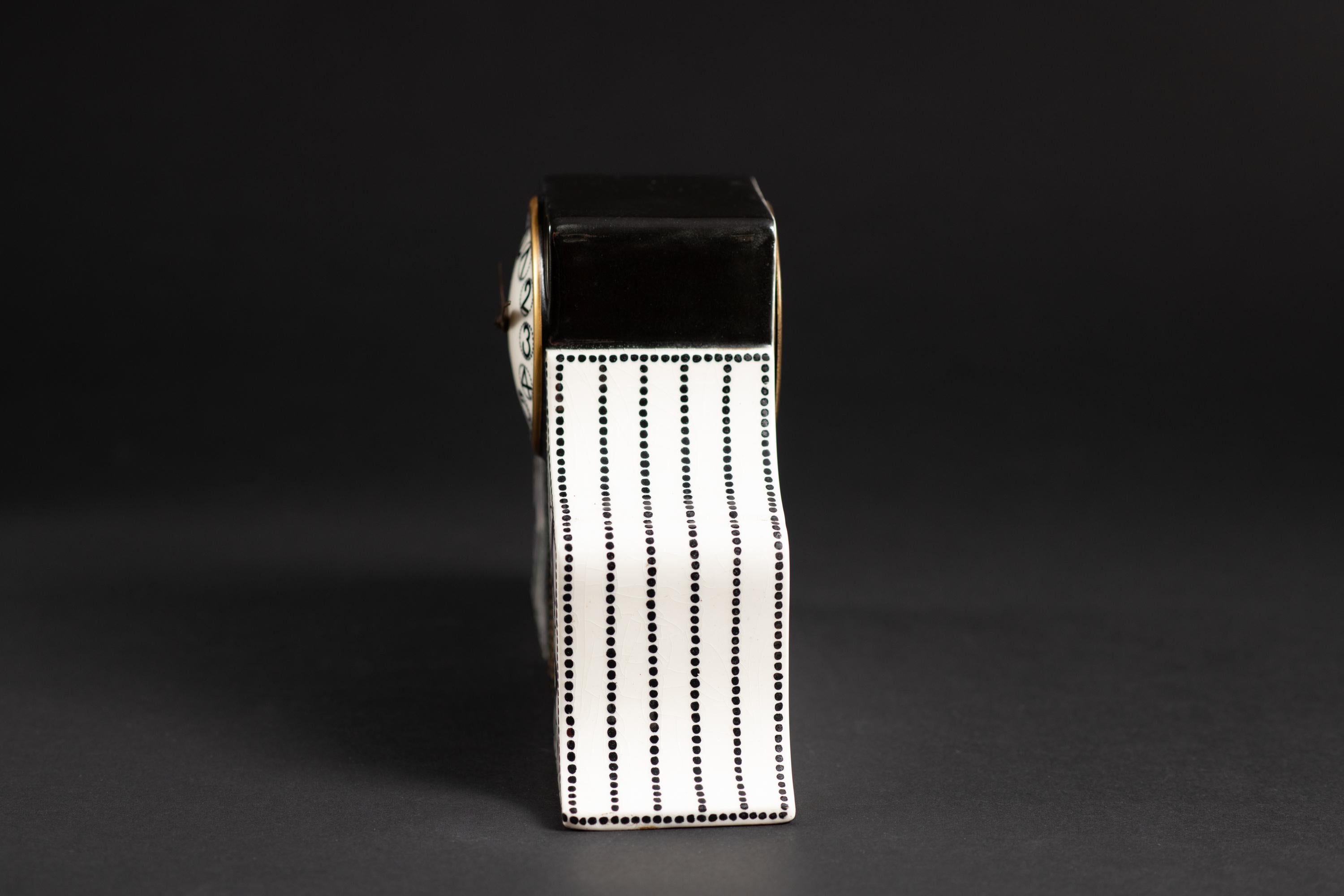 Reloj secesionista de Karl Klaus para Serapis Wahliss Austríaco en venta