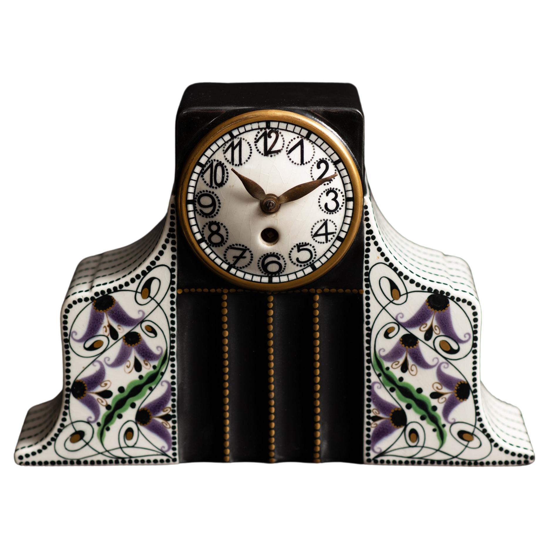 Reloj secesionista de Karl Klaus para Serapis Wahliss en venta