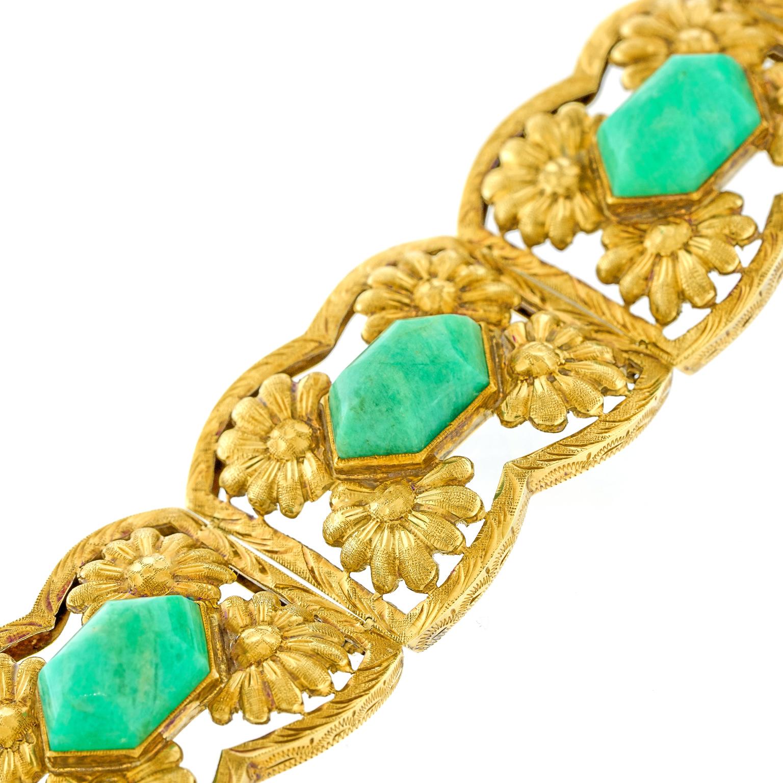 Bracelet d'or sécessionniste en vente 2