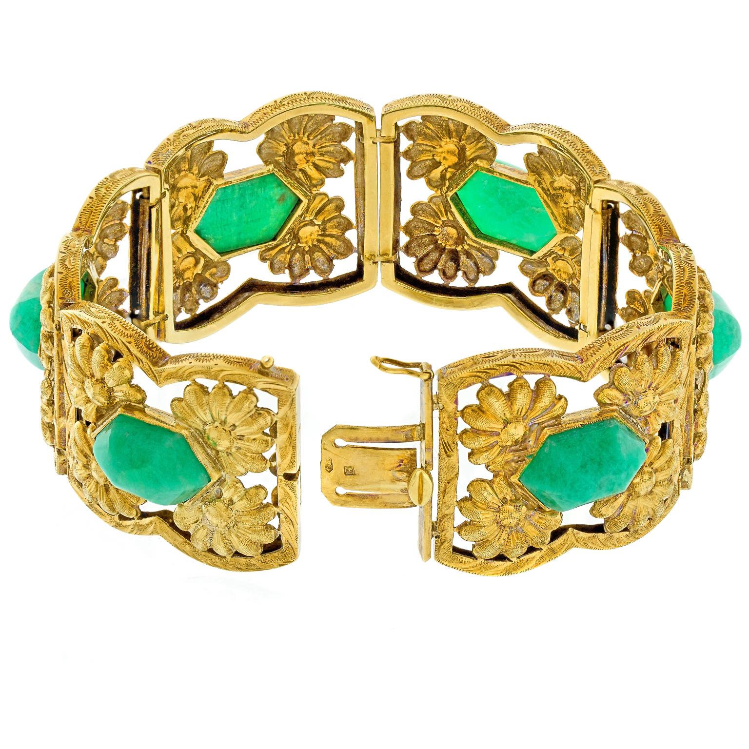 Bracelet d'or sécessionniste en vente 4