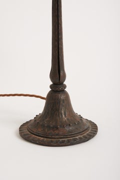 Secessionist Iron Table Lamp