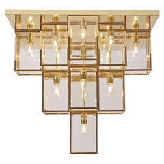 Lampadario ad incasso secessionista Josef Hoffmann Riedizione, CUSTOM MADE