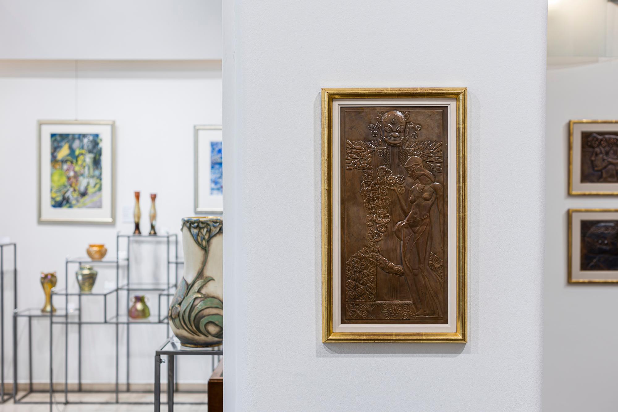 Art Nouveau Secessionist panel 