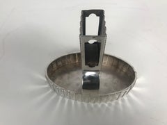 Secessionist Silver Cigarette / Match Holder, Desk Accessory, Josef Hoffmann