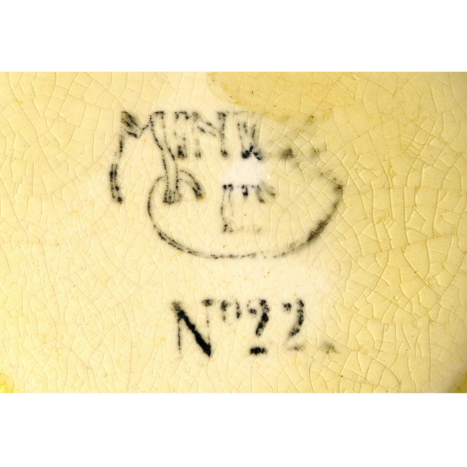 Inizio XX secolo Vaso secessionista di John Leone e John Wadsworth per Minton in vendita