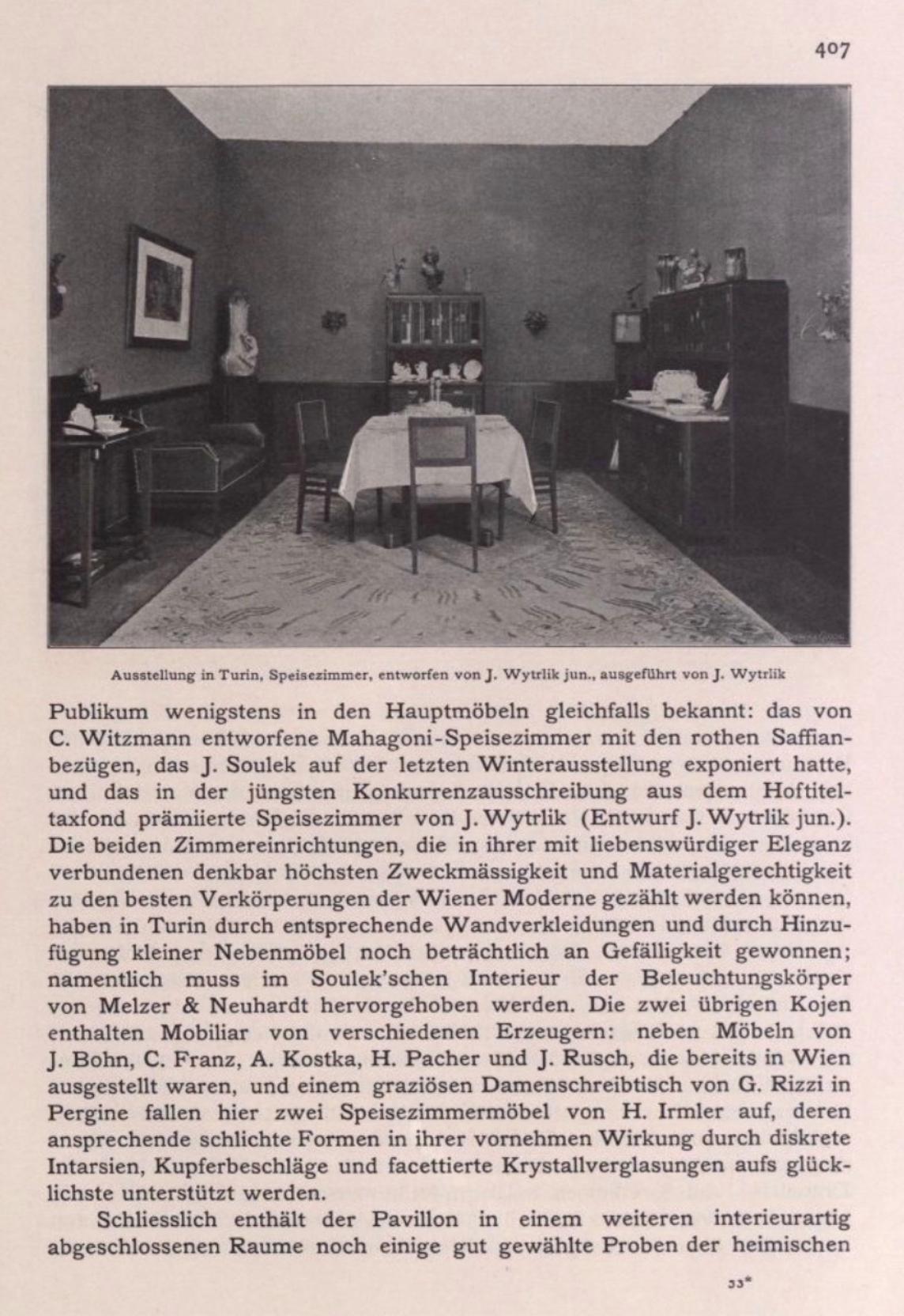 Secessionistisches Buffet von Otto Wytrlik, ex. von August Ungethüm (Wien, 1905 im Angebot 4