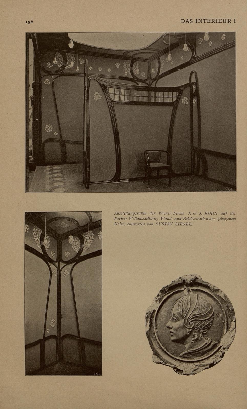 Sezessionistische Stühle von Gustav Siegel, ex. von J.J.Kohn (Vienna, 1900) im Angebot 11