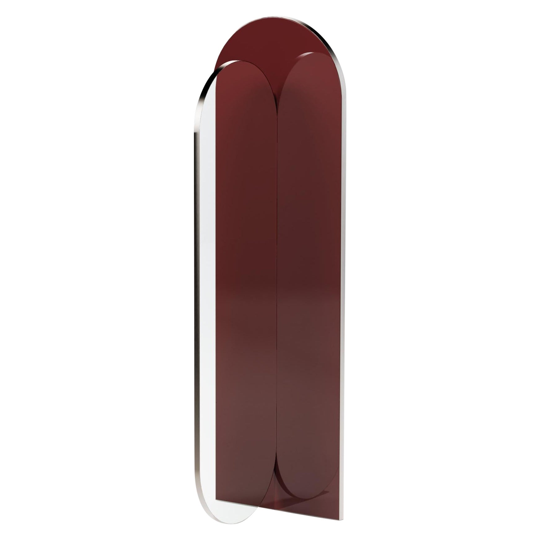 Secolo, Takada Sculptural Floor Mirror, Contemporary Design, Made in Italy