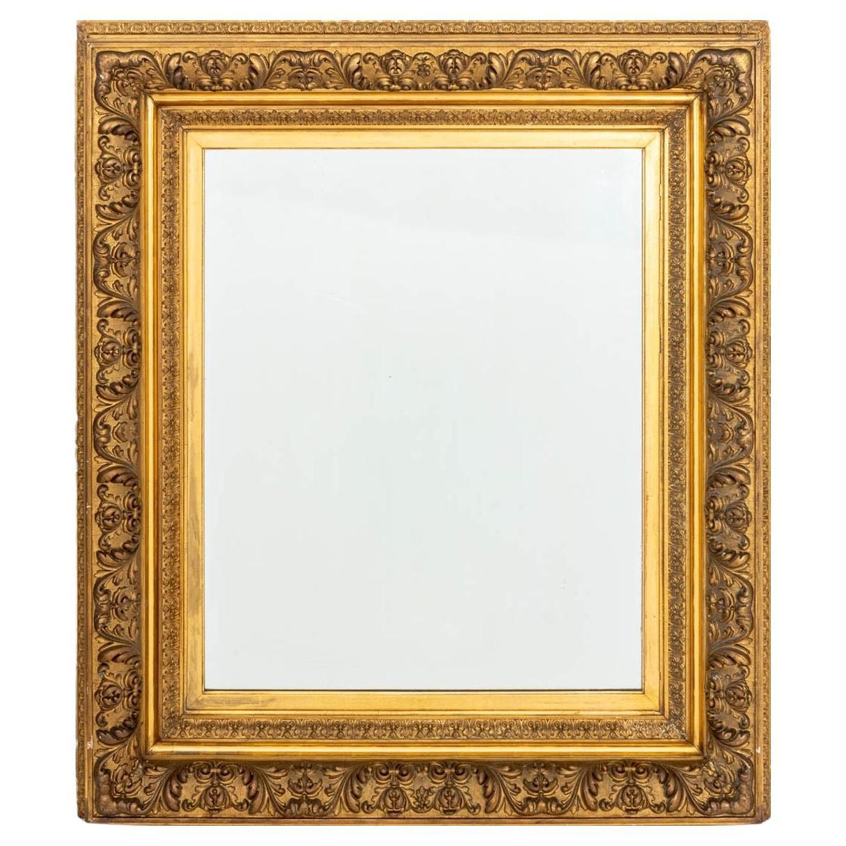 Second Empire Giltwood Mirror, 19th C.