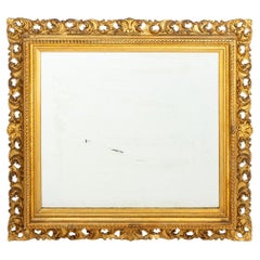 Second Empire Giltwood Rectangular Mirror