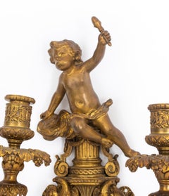 Second Empire Louis XVI Style Two Arm Sconce
