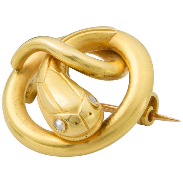 Stick Pin Snake Victorian Gold Snake Stick-Pin For Sale at 1stDibs | gold stick pin ...