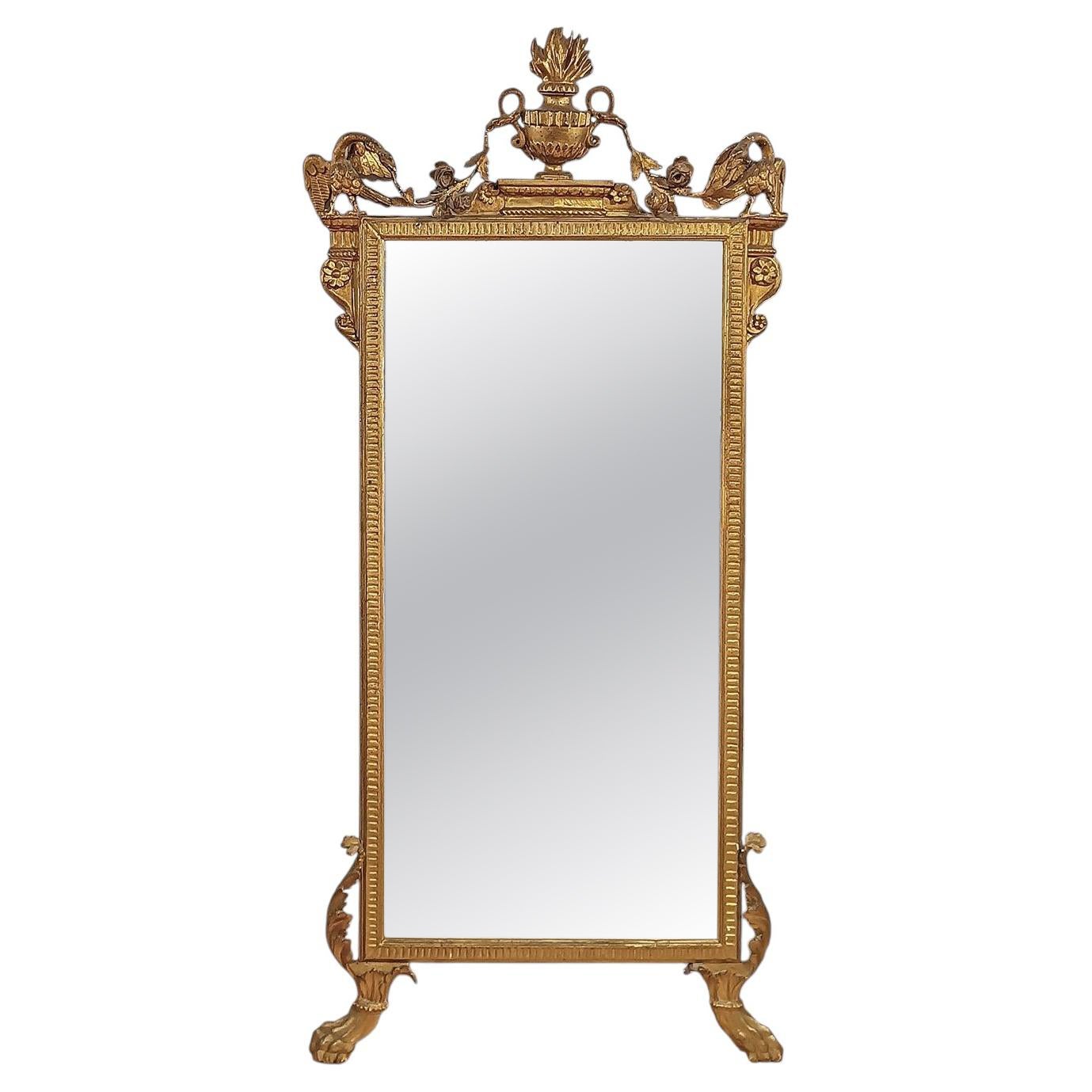 SECOND HALF OF THE 18th CENTURY LOUIS XVI MIRROR