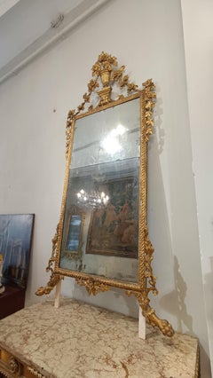 SECOND HALF OF THE 18th CENTURY NEOCLASSICAL LARGE MIRROR