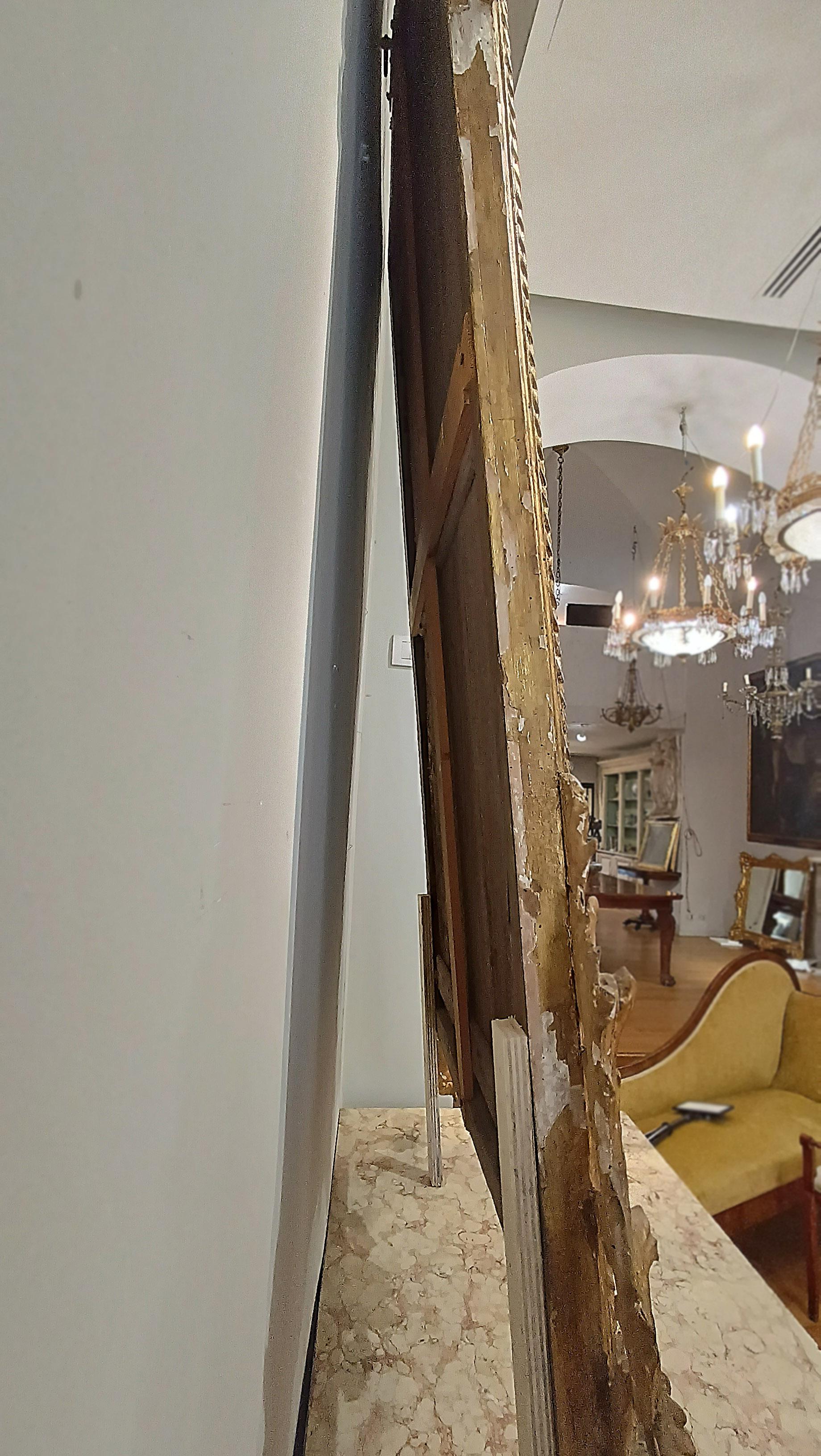 SECOND HALF OF THE 18th CENTURY NEOCLASSICAL LARGE MIRROR For Sale 1
