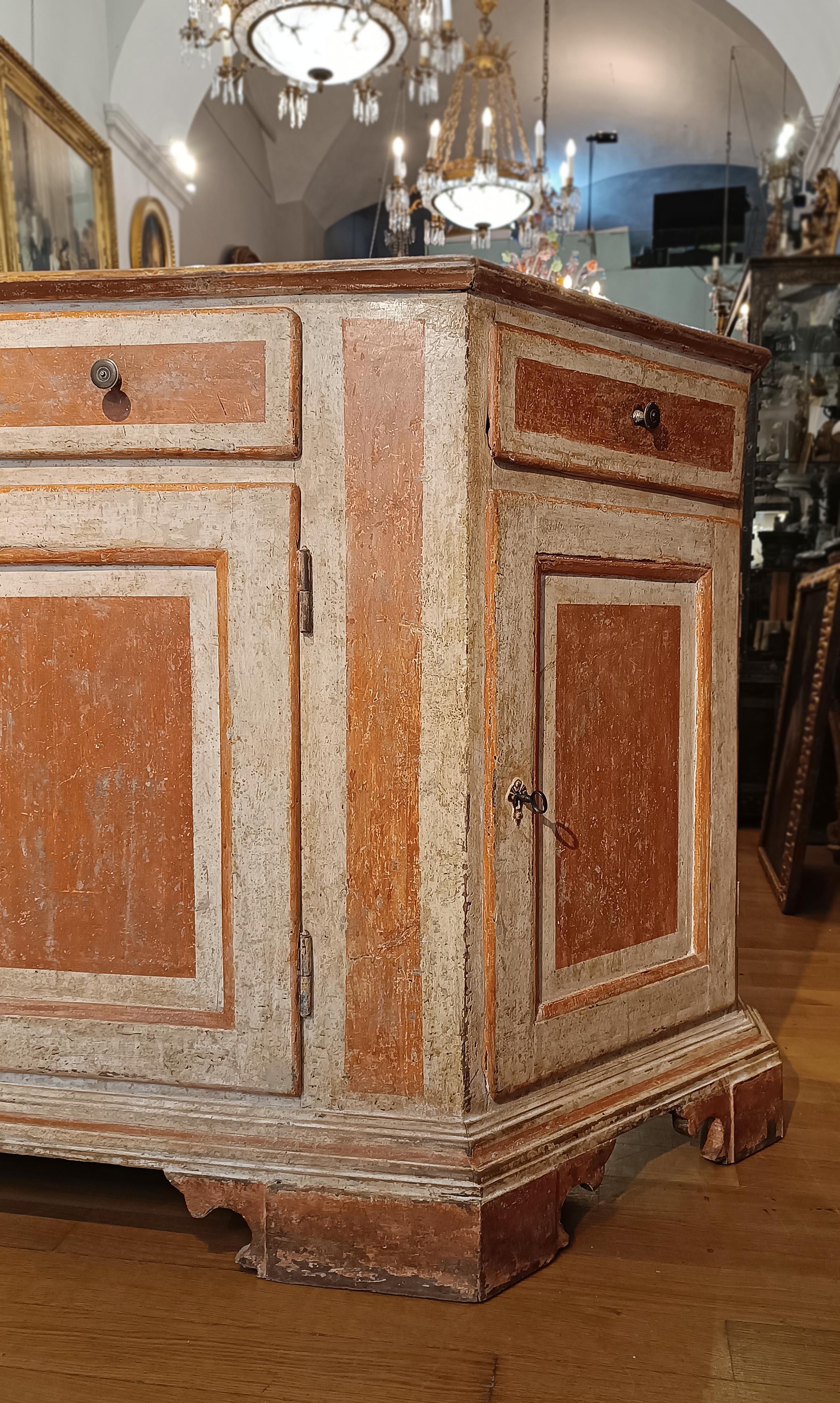 ZWEITE HÄLFTE DES 18. JAHRHUNDERTS NEOKLASSISCHE BEMALTE SEITENBILDER (Italian) im Angebot