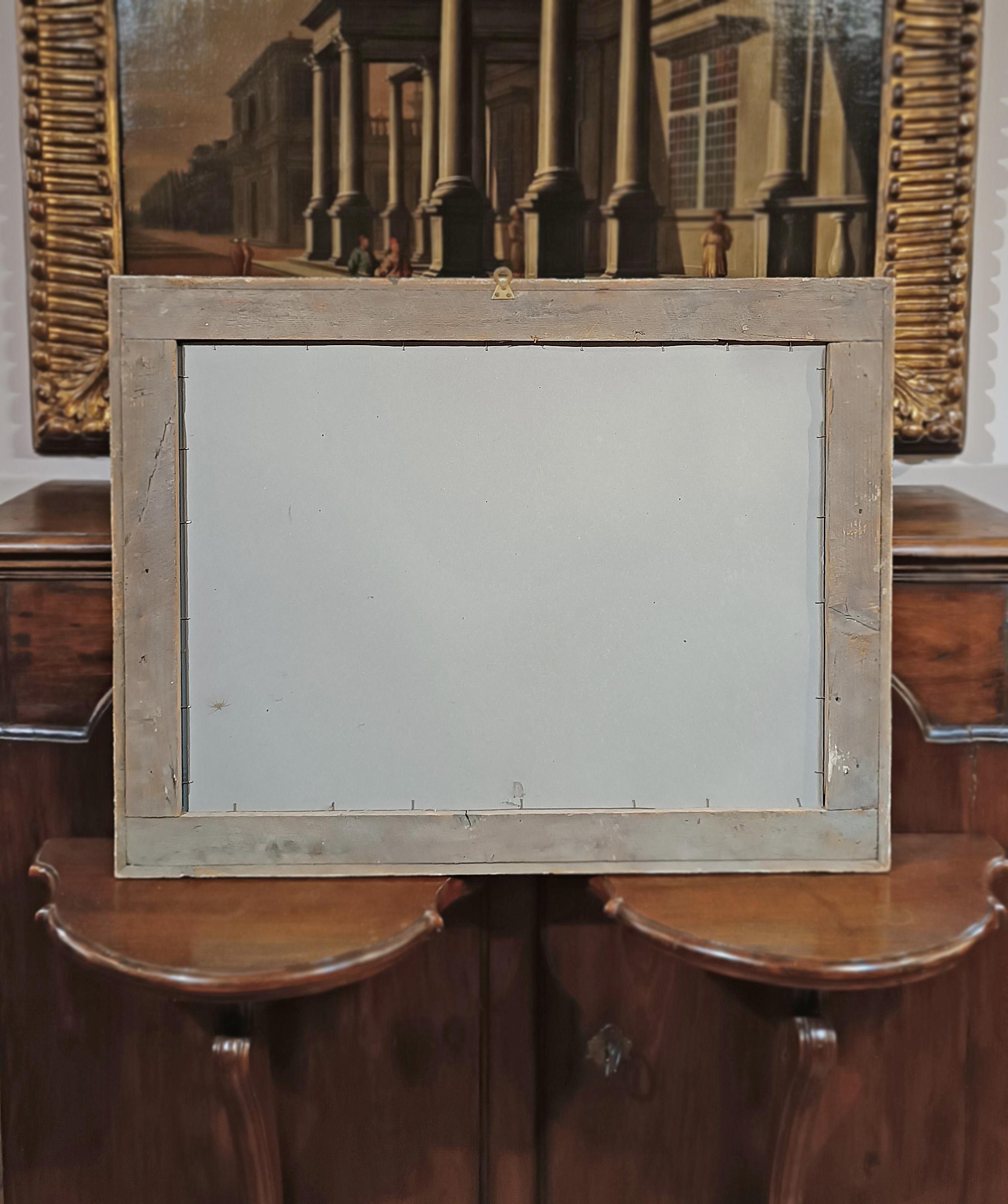 SECOND HALF OF THE 18th CENTURY NEOCLASSICAL RECTANGULAR MIRROR For Sale 2