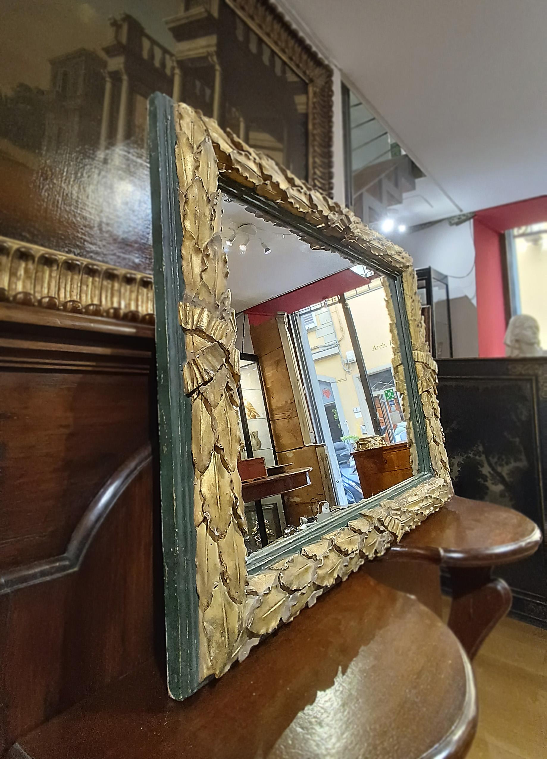 SECOND HALF OF THE 18th CENTURY NEOCLASSICAL RECTANGULAR MIRROR For Sale 1