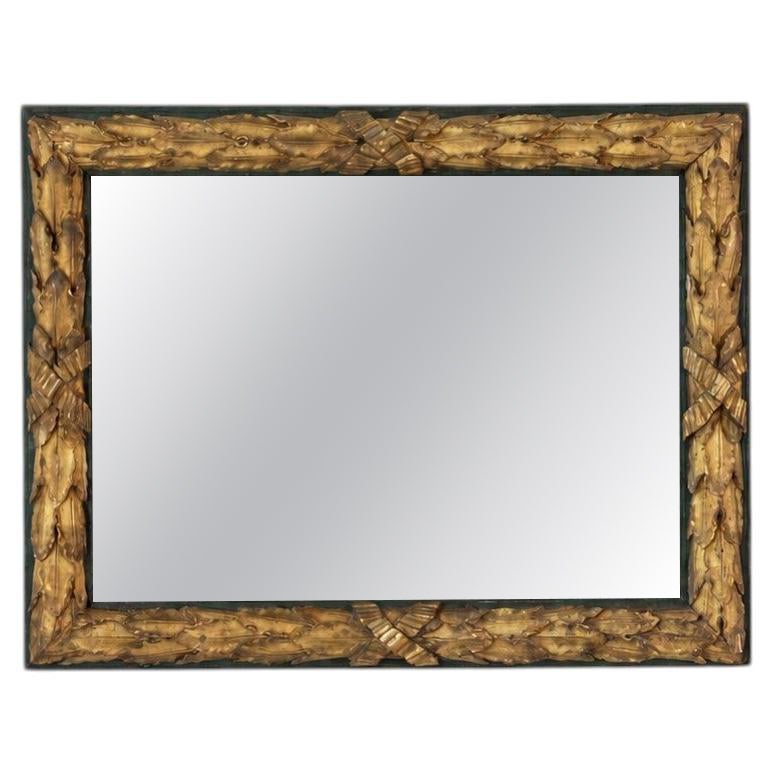 Second Half Of The 18th Century Neoclassical Rectangular Mirror For Sale
