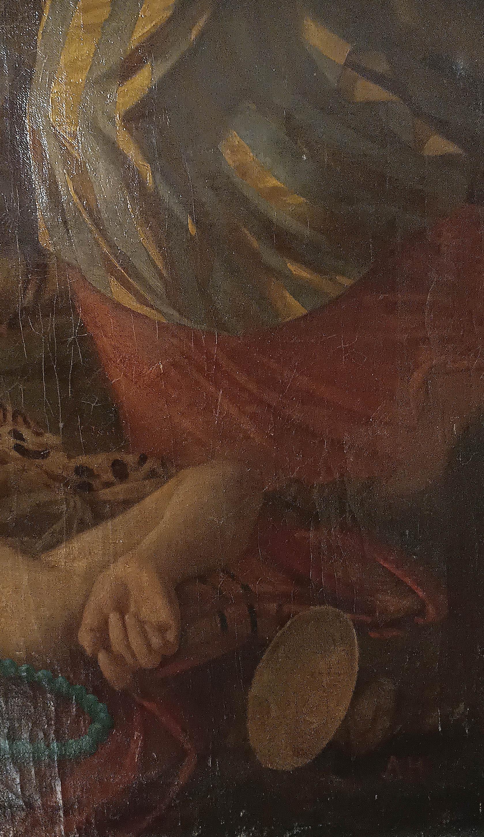 SECOND HALF OF THE 18th CENTURY PAINTING WITH A BACCHANAL SCENE im Angebot 4