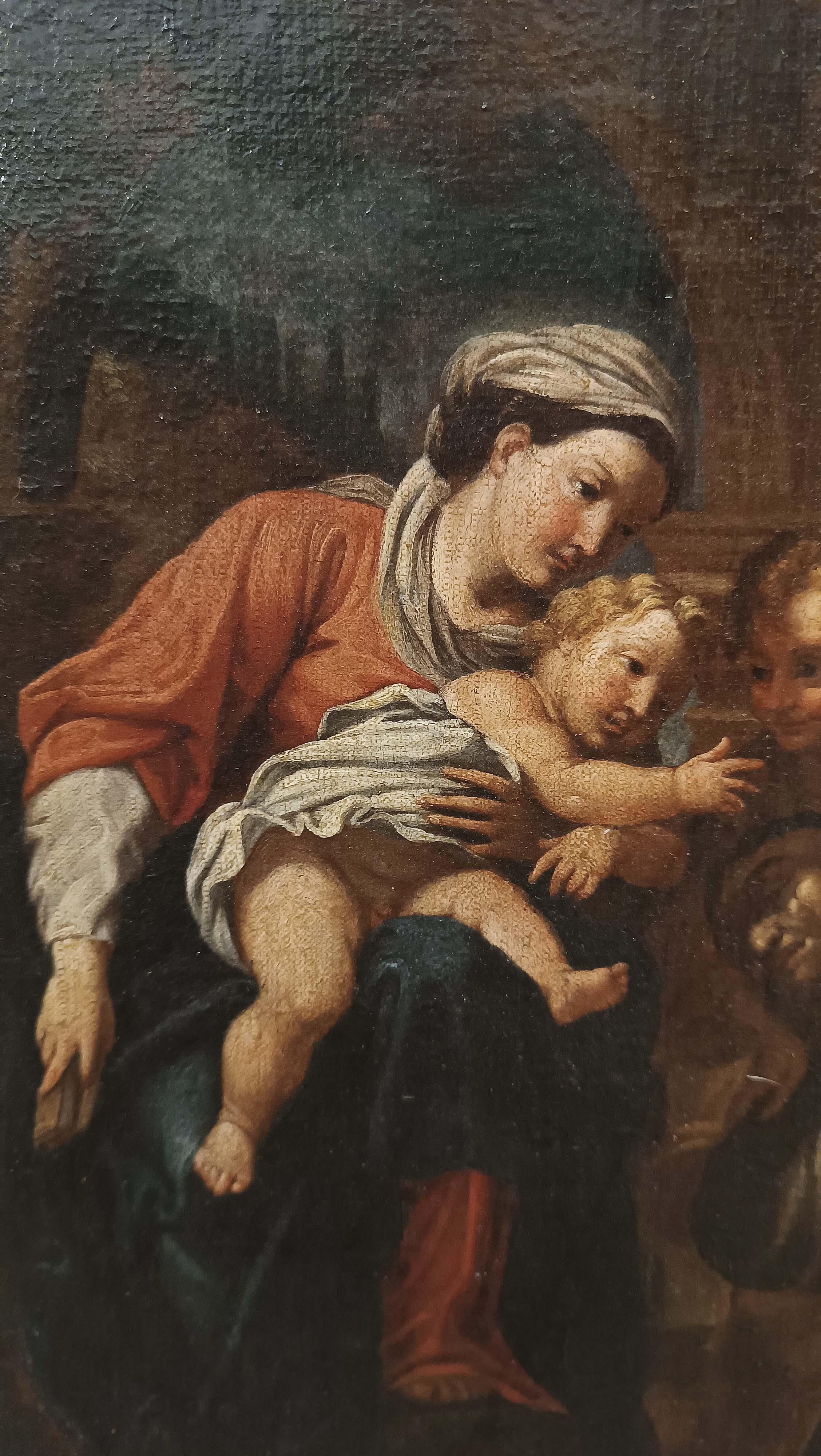 ZWEITE HÄLFTE DES 18. JAHRHUNDERTS JESUS-DARSTELLUNG GEMÄLDE im Zustand „Gut“ im Angebot in Firenze, FI