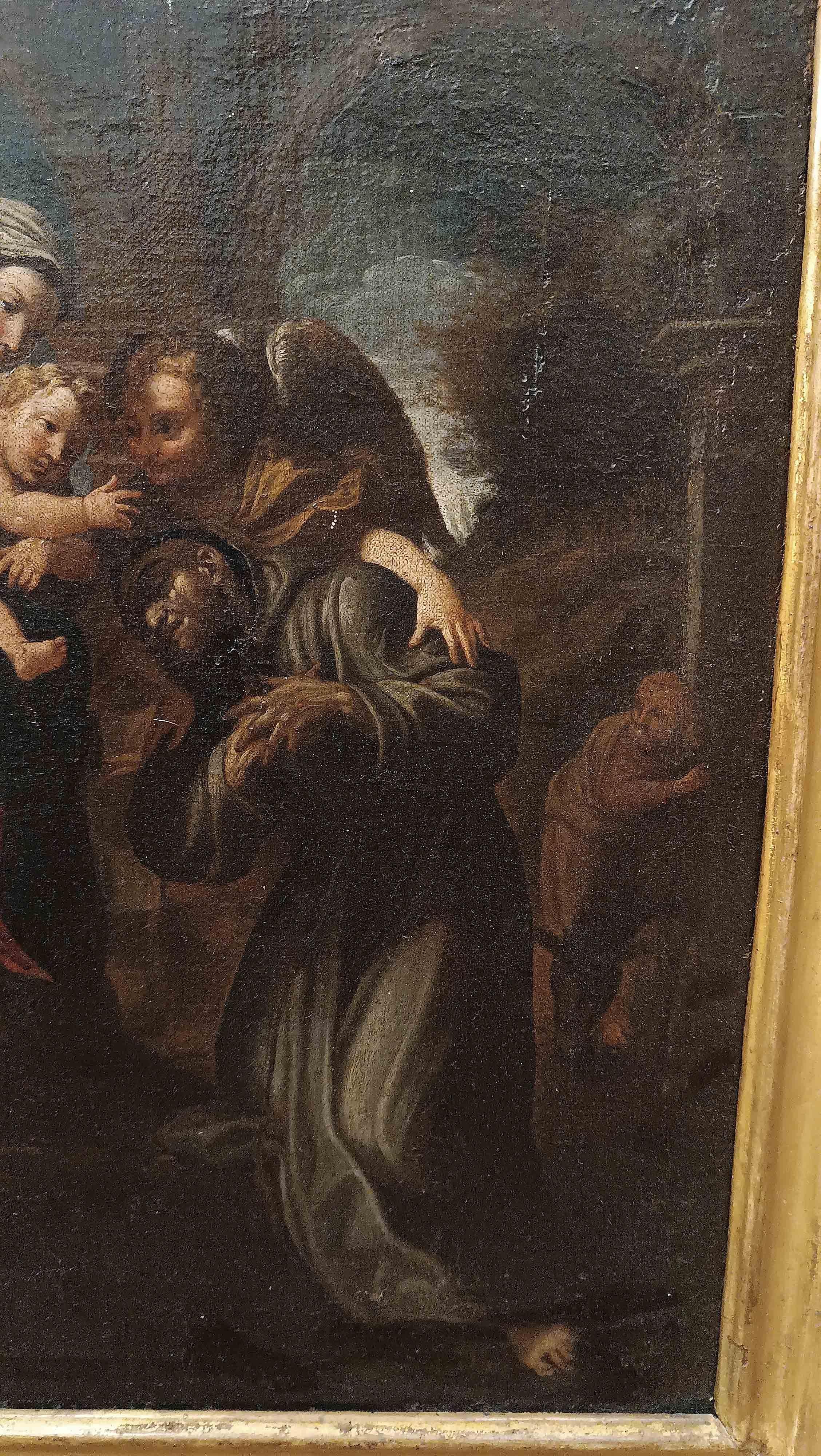 ZWEITE HÄLFTE DES 18. JAHRHUNDERTS JESUS-DARSTELLUNG GEMÄLDE (Leinwand) im Angebot