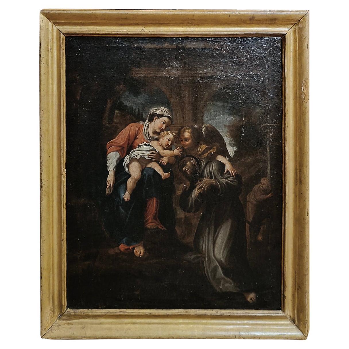 SECOND HALF OF THE 18th CENTURY PRESENTATION OF JESUS PAINTING