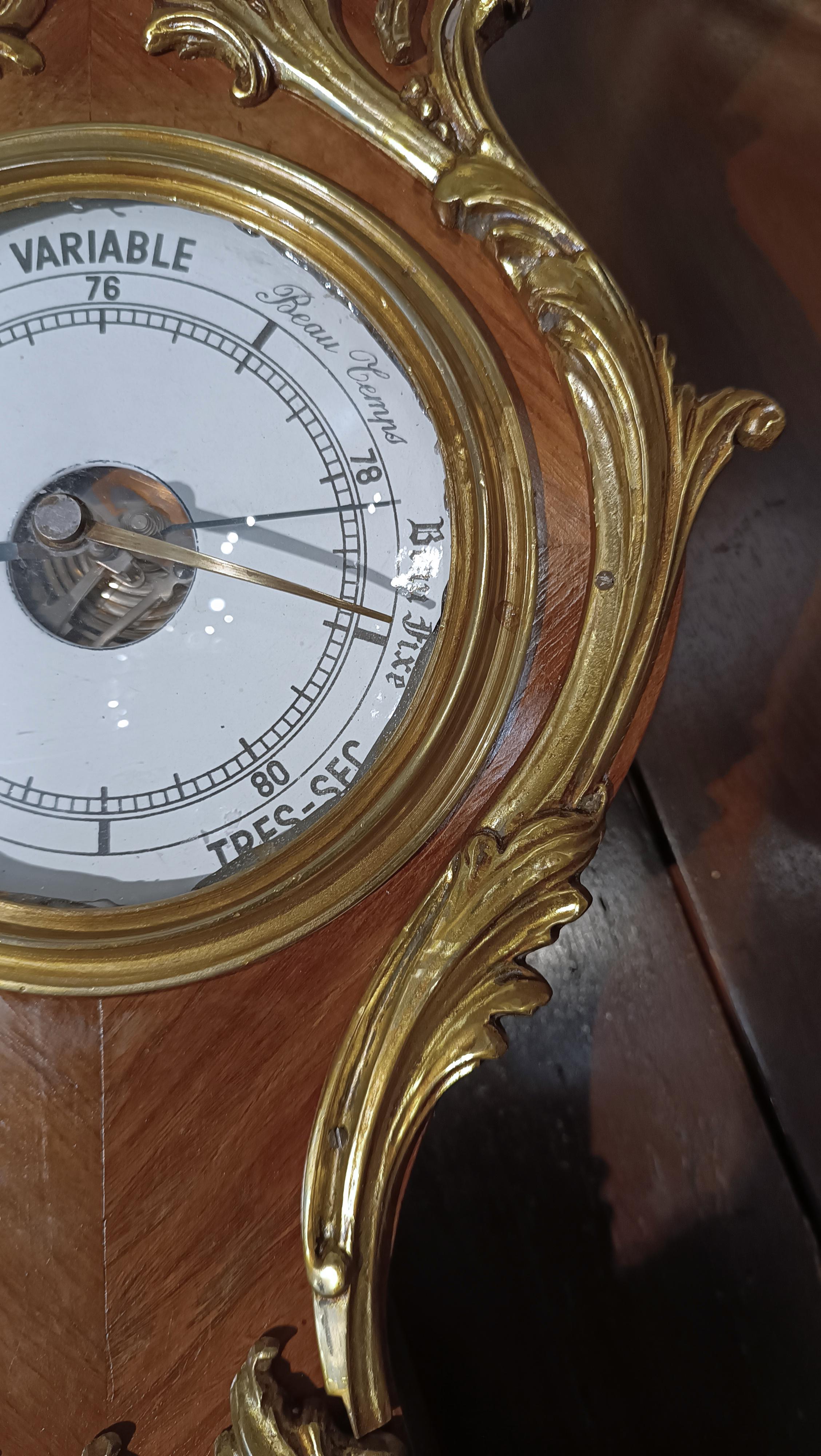 SECOND HALF OF THE 19th CENTURY NAPOLEON III'S BAROMETER For Sale 3