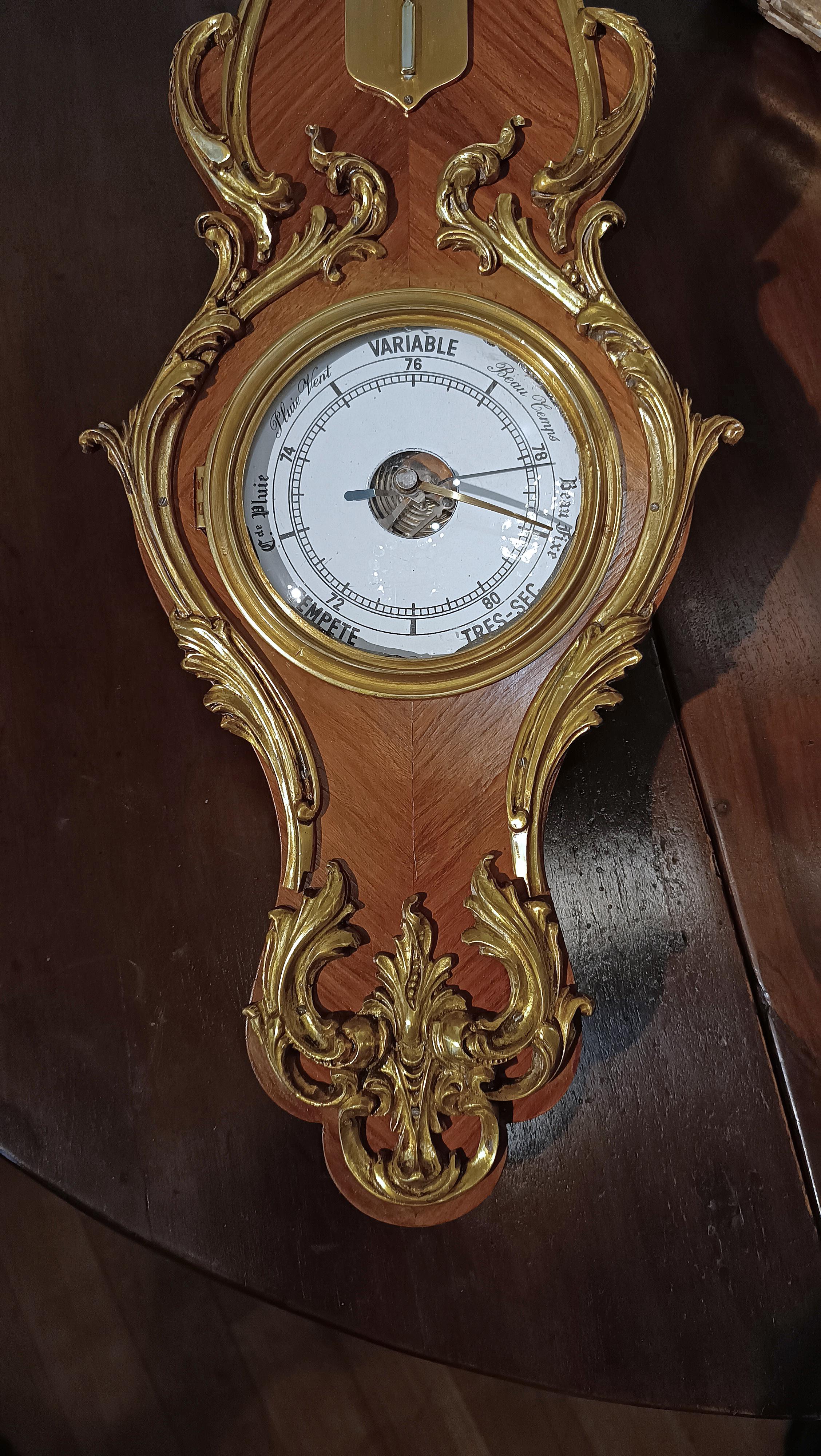 French SECOND HALF OF THE 19th CENTURY NAPOLEON III'S BAROMETER For Sale