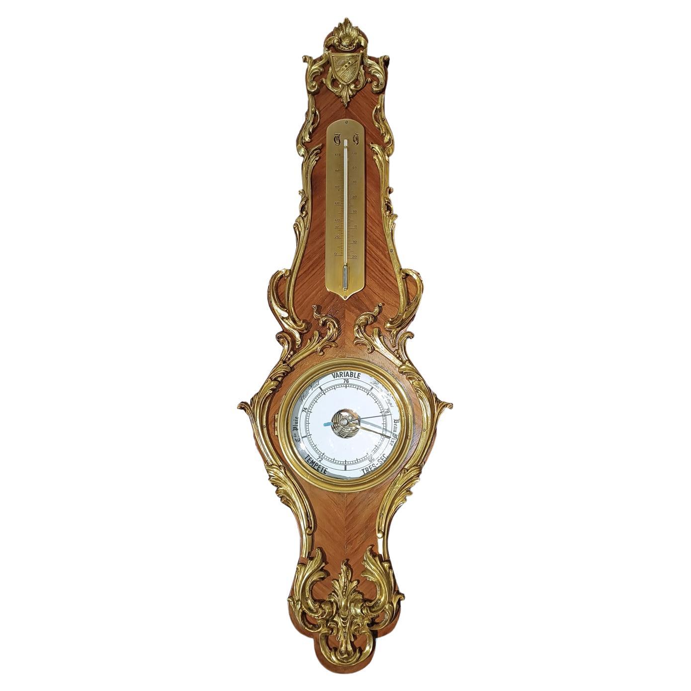 SECOND HALF OF THE 19th CENTURY NAPOLEON III'S BAROMETER For Sale