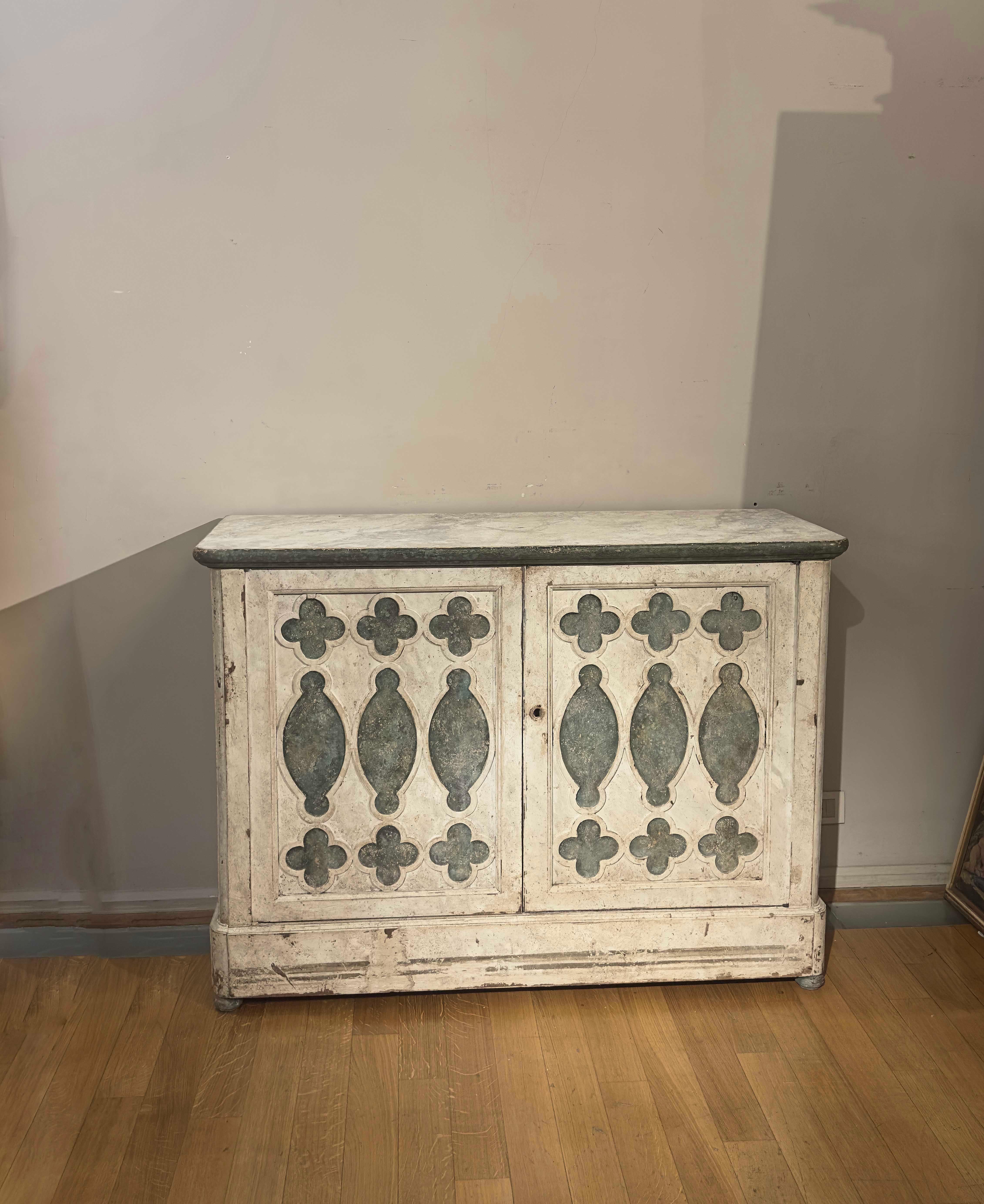 SECOND HALF OF THE 19th CENTURY PAINTED SIDEBOARD 5