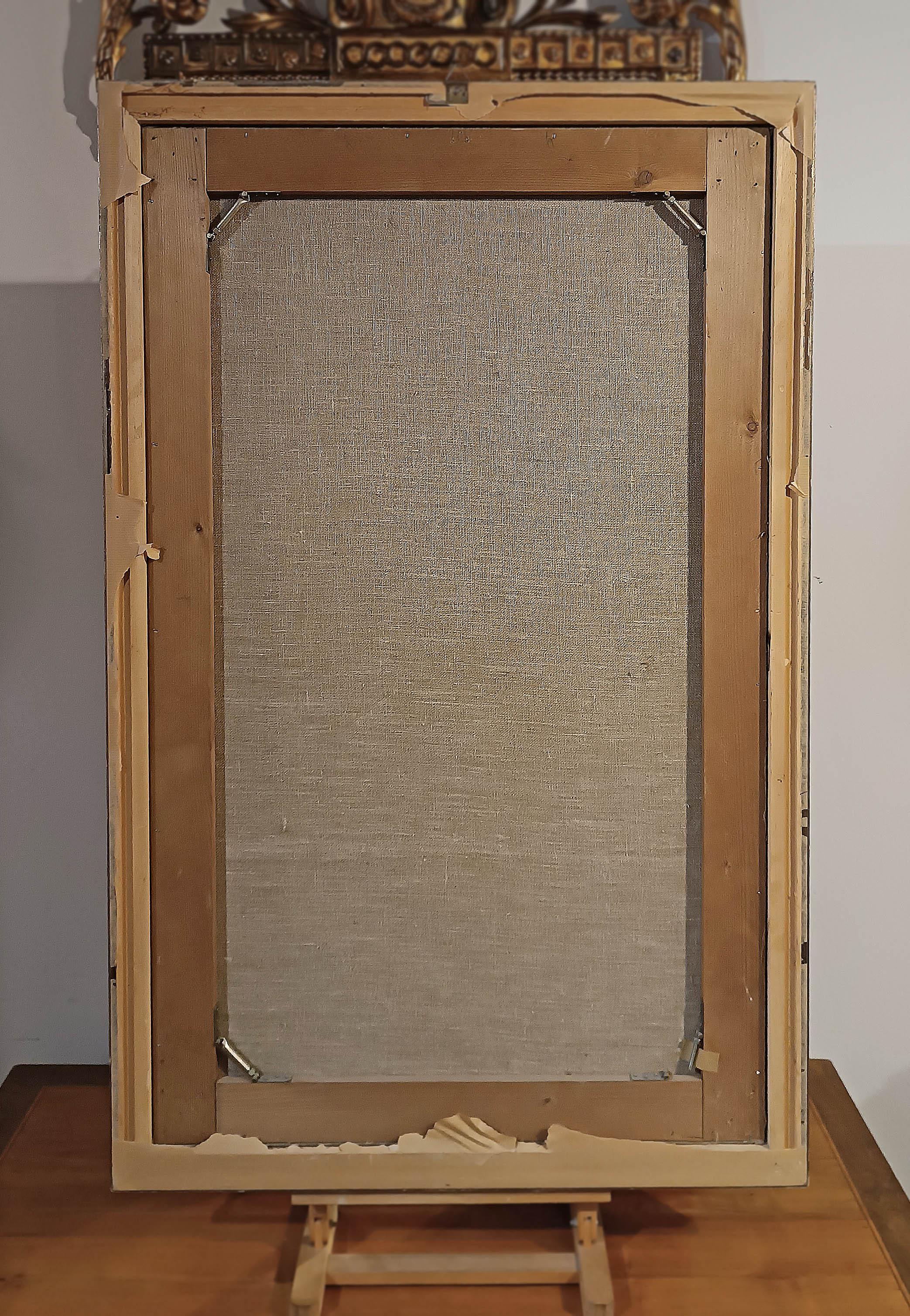 SEGUNDA MITAD DEL SIGLO XIX PINTURA DE UNA MUJER DESNUDA en venta 3