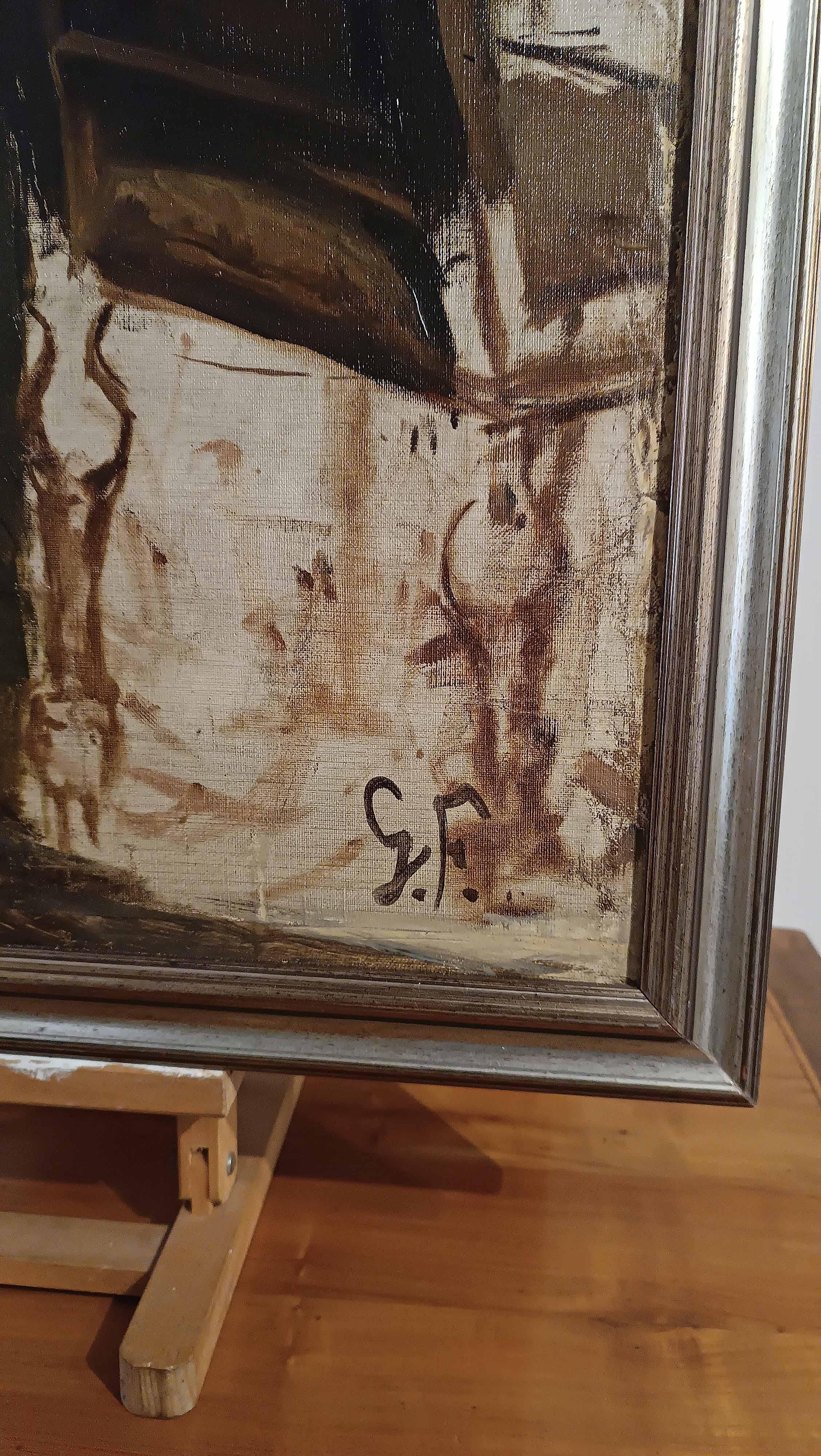 SEGUNDA MITAD DEL SIGLO XIX PINTURA DE UNA MUJER DESNUDA en venta 2
