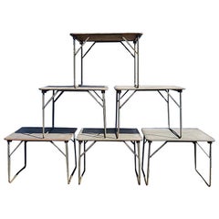 Second Half of the 20th Century French Army Folding Tables