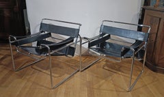 SECOND HALF OF THE 20th CENTURY PAIR OF "WASSILY" ARMCHAIRS