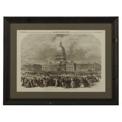"Second Inauguration of Abraham Lincoln as President of the United States" 1865