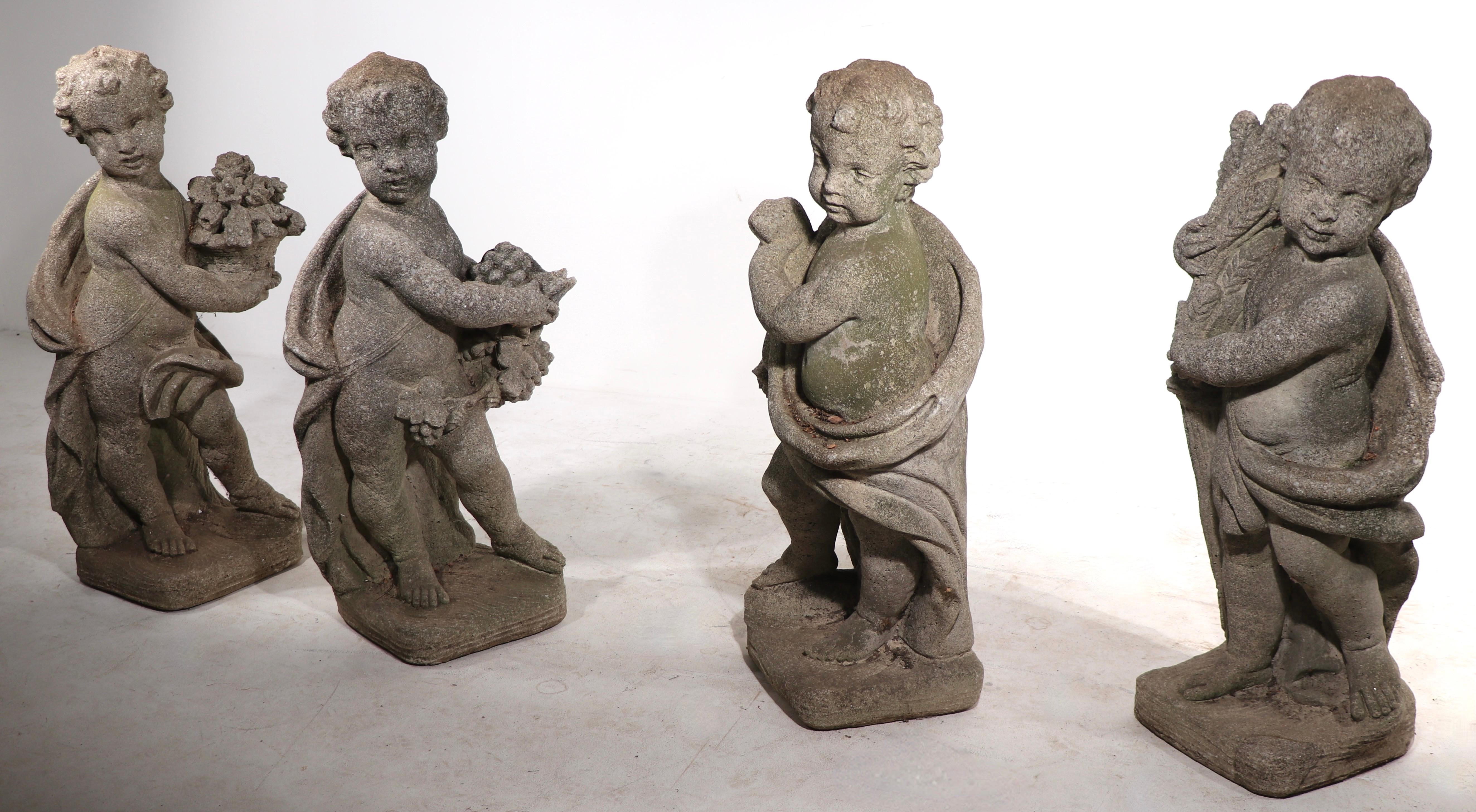 Second payment for Four Seasons Cast Stone Garden Statues 8