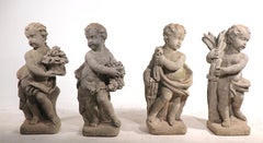 Second payment for Four Seasons Cast Stone Garden Statues